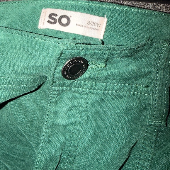 SO women’s Deep Green Cargo Pants - Picture 4 of 5